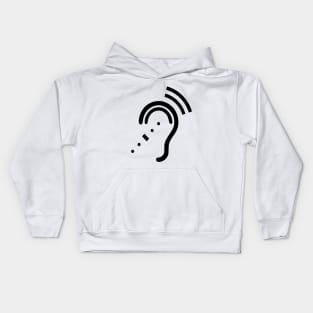 Hearing impaired Kids Hoodie